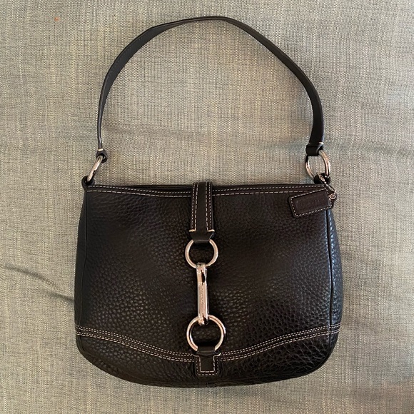 Coach Bags Coach Black Leather Hobo Bag J893f3086 Poshmark